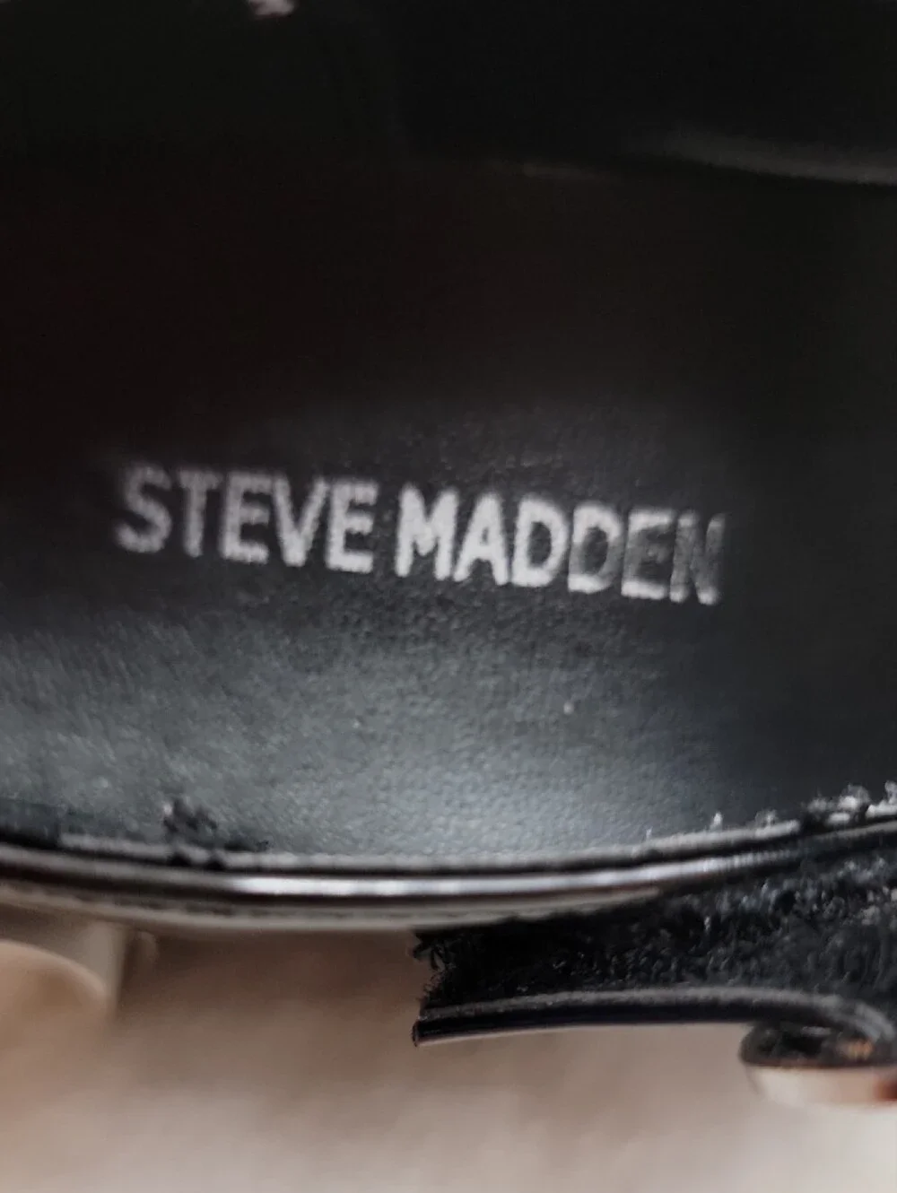 Steve Madden Kids Black Patent T-Strap Dress Shoes